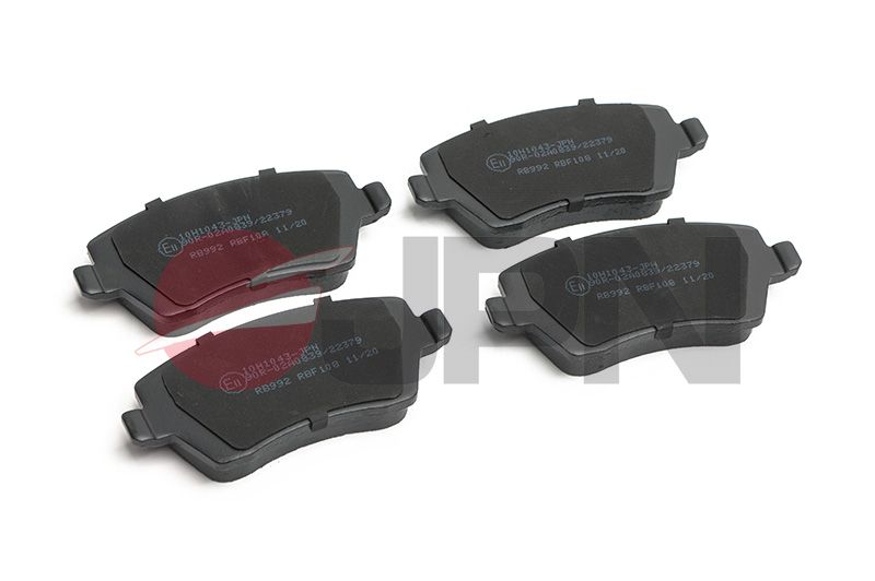 Комплект гальмівних накладок, дискове гальмо JPN 10H1043-JPN