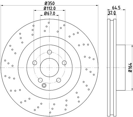 Brake Disc MINTEX MDC1915