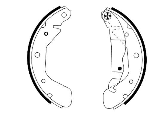 Brake Shoe Set MINTEX MFR333