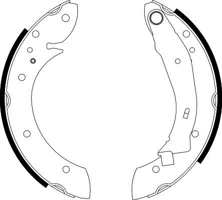 Brake Shoe Set MINTEX MFR409