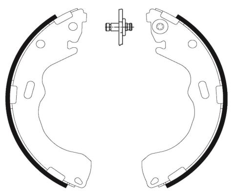 Brake Shoe Set MINTEX MFR603