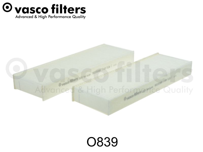 Filter, cabin air DAVID VASCO O839