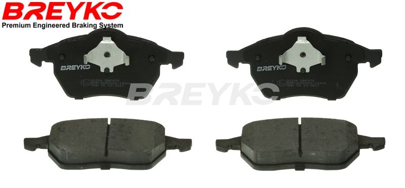 Brake Pad Set, disc brake DAVID VASCO Q1204