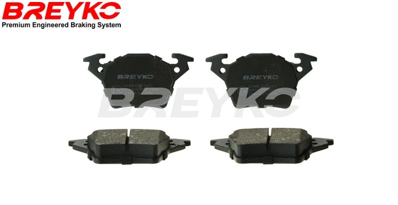 Brake Pad Set, disc brake DAVID VASCO Q1408