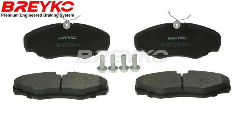 Brake Pad Set, disc brake DAVID VASCO Q1466