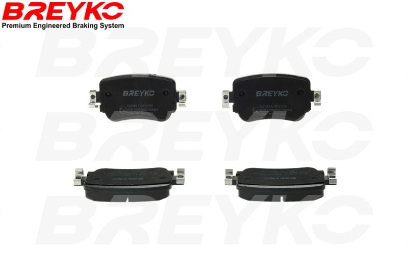 Brake Pad Set, disc brake DAVID VASCO Q2042