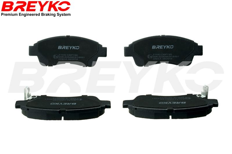 Brake Pad Set, disc brake DAVID VASCO Z1143