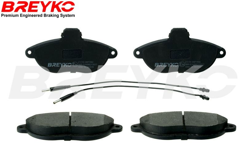 Brake Pad Set, disc brake DAVID VASCO Z1216