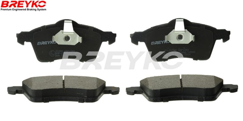 Brake Pad Set, disc brake DAVID VASCO Z1282