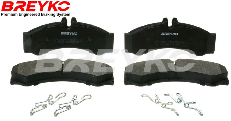 Brake Pad Set, disc brake DAVID VASCO Z1288