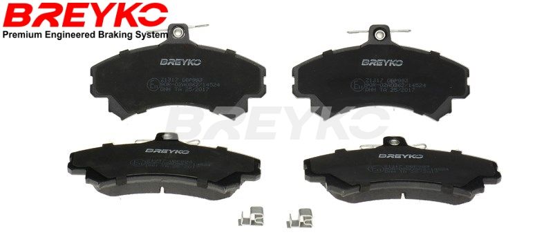 Brake Pad Set, disc brake DAVID VASCO Z1317