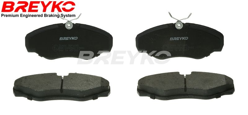 Brake Pad Set, disc brake DAVID VASCO Z1466