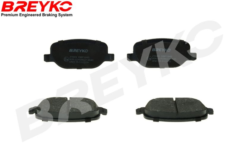 Brake Pad Set, disc brake DAVID VASCO Z1649