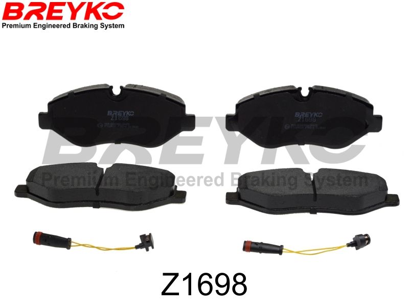 Brake Pad Set, disc brake DAVID VASCO Z1698