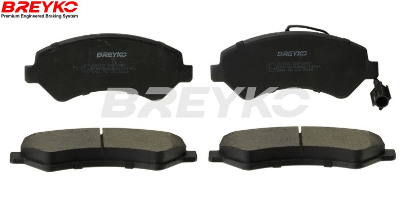 Brake Pad Set, disc brake DAVID VASCO Z1703