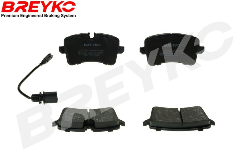 Brake Pad Set, disc brake DAVID VASCO Z1902