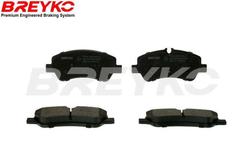 Brake Pad Set, disc brake DAVID VASCO Z1968