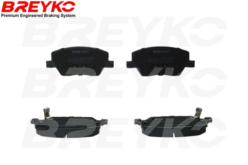 Brake Pad Set, disc brake DAVID VASCO Z2151