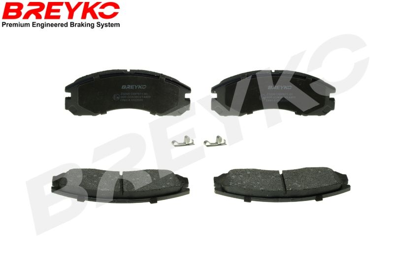 Brake Pad Set, disc brake DAVID VASCO Z3200