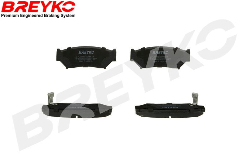 Brake Pad Set, disc brake DAVID VASCO Z3436