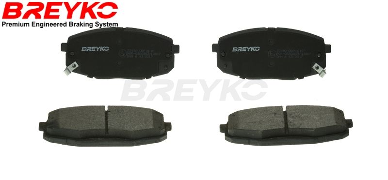 Brake Pad Set, disc brake DAVID VASCO Z3450