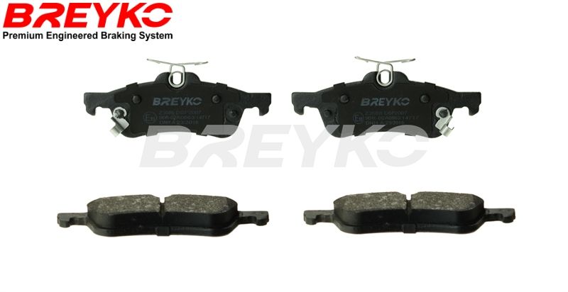 Brake Pad Set, disc brake DAVID VASCO Z3588