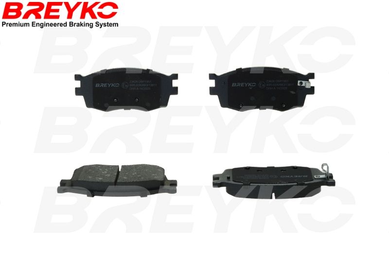 Brake Pad Set, disc brake DAVID VASCO Z3626