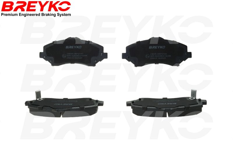 Brake Pad Set, disc brake DAVID VASCO Z4605