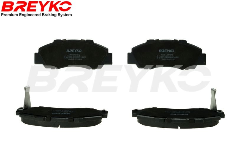 Brake Pad Set, disc brake DAVID VASCO Z995