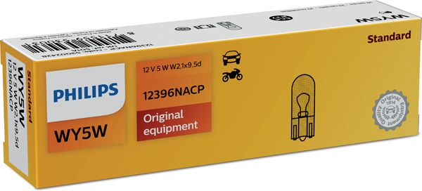 Лампа розжарювання, вказівник повороту PHILIPS 12396NACP