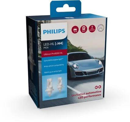 Bulb, high beam headlight PHILIPS 11342U92X2