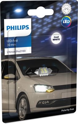 Lemputė, valstybinio numerio apšvietimas PHILIPS 11860CU31B1