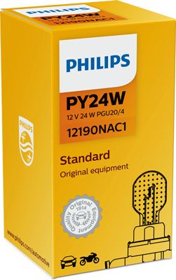 Лампа розжарювання, вказівник повороту PHILIPS 12190NAC1