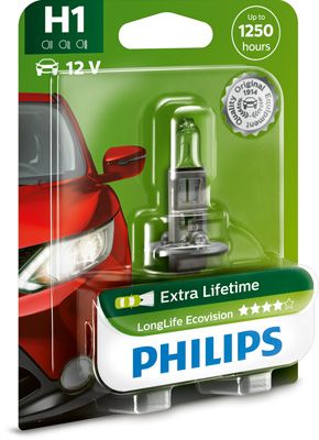 Лампа розжарювання, фара дальнього світла PHILIPS 12258LLECOB1