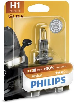 Bulb, high beam headlight PHILIPS 12258PRB1
