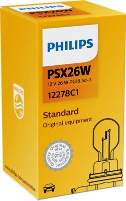 Лампа розжарювання, стоянковий ліхтар PHILIPS 12278C1