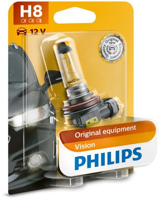 Лампа розжарювання, фара дальнього світла PHILIPS 12360B1