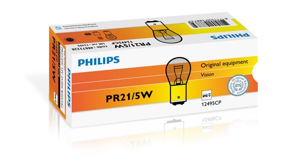 Lemputė, stabdžių / galinės šviesos PHILIPS 12495CP