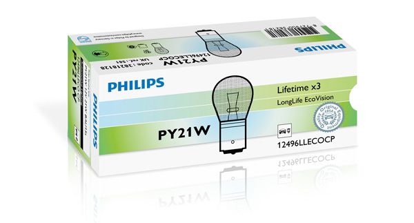 Лампа розжарювання, вказівник повороту PHILIPS 12496LLECOCP