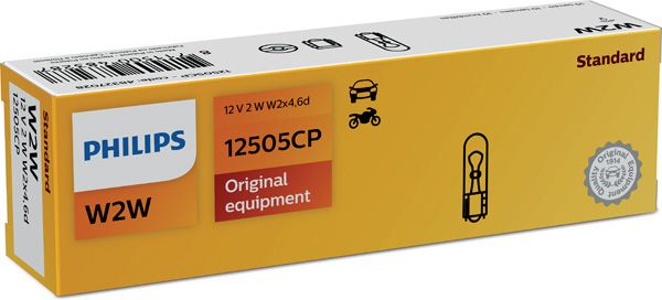 Лампа розжарювання PHILIPS 12505CP