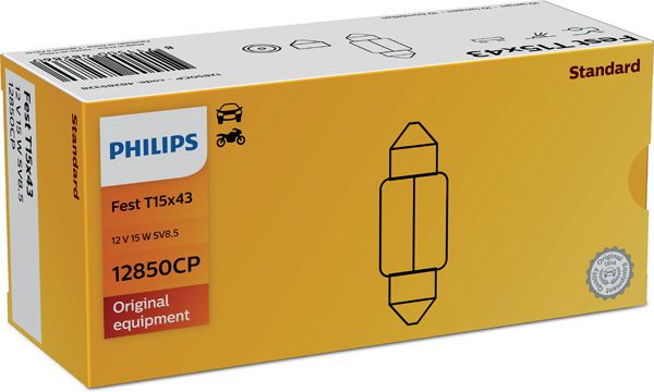 Lemputė, salono apšvietimas PHILIPS 12850CP