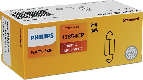 Лампа розжарювання, світильник салону PHILIPS 12854CP