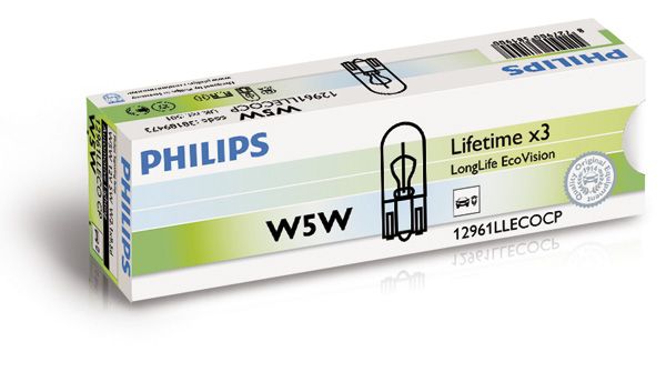 Лампа розжарювання, вказівник повороту PHILIPS 12961LLECOCP