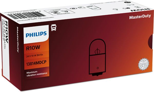 Лампа розжарювання, ліхтар номерного знака PHILIPS 13814MDCP