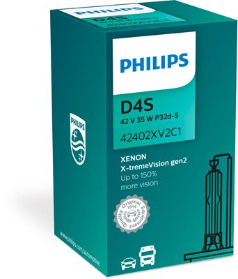 Лампа розжарювання, фара дальнього світла PHILIPS 42402XV2C1