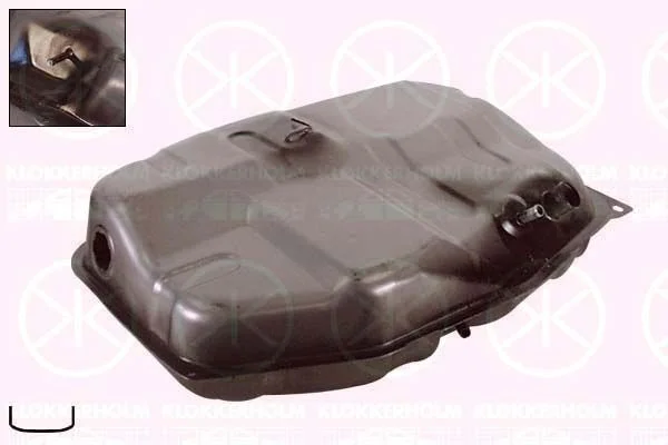 Паливний бак klokkerholm 2525007