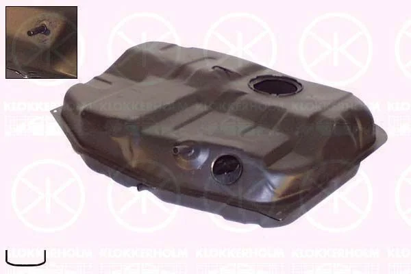 Degalų bakas klokkerholm 2528006