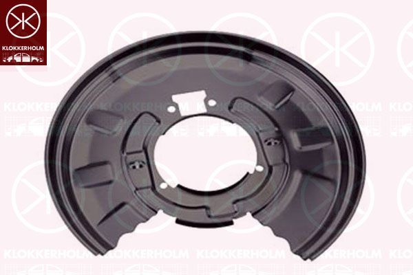 Splash Guard, brake disc KLOKKERHOLM 0061878