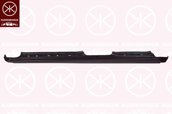 Entry plate KLOKKERHOLM 1668011