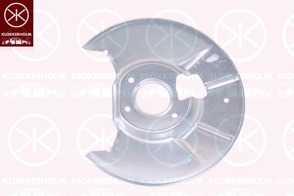 Splash Guard, brake disc KLOKKERHOLM 3451877